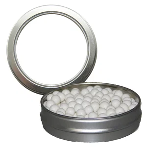 Candy Window Tin Short Round