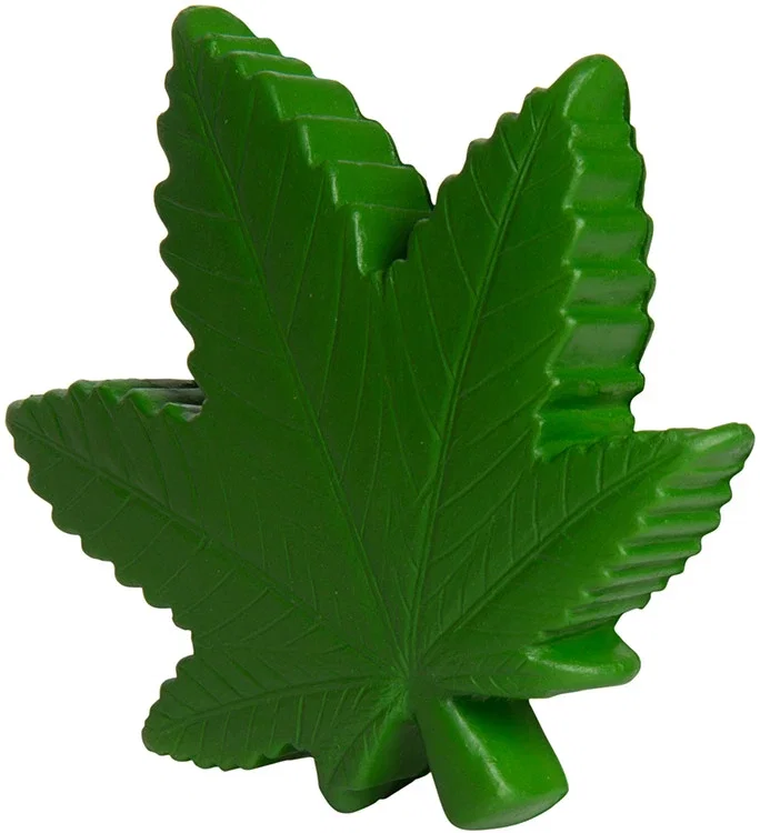 Cannabis Leaf Stress Reliever — view 2