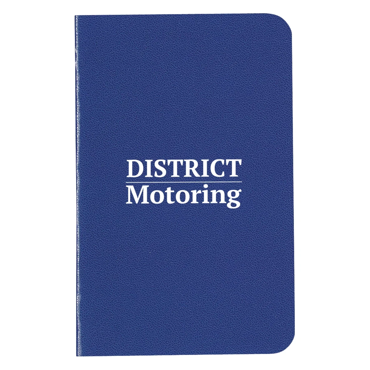 Opened to reveal the interior writing pages