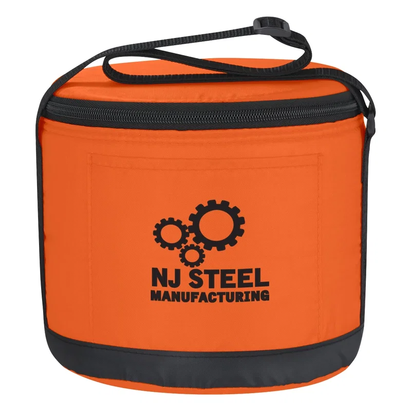 Custom Printed Cans-To-Go Round Cooler Bag — view 3