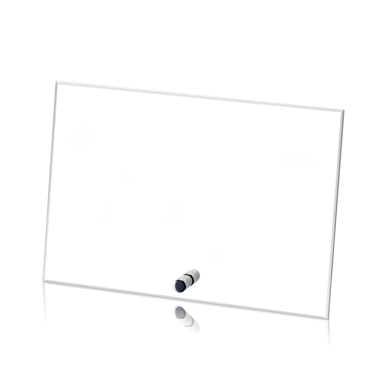 Personalized Starfire Crystal Rectangle Award, Wider Than It Is Tall, awards for service anniversary gifts