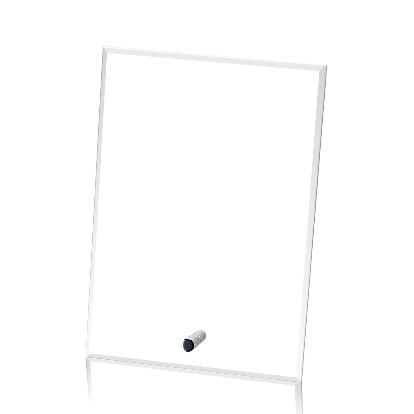 Personalized Starfire Crystal Rectangle Award With a Chrome or Gold Pin, awards for sales achievement awards