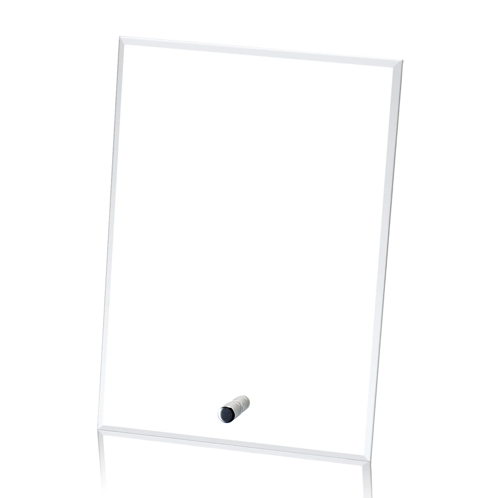 Personalized Starfire Crystal Rectangle Award With a Chrome or Gold Pin, awards for retirement presentations