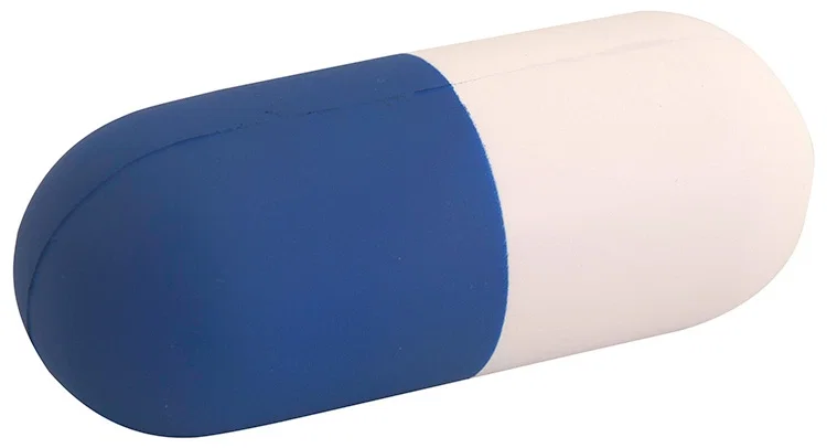 Custom Printed Capsule Stress Reliever — view 4
