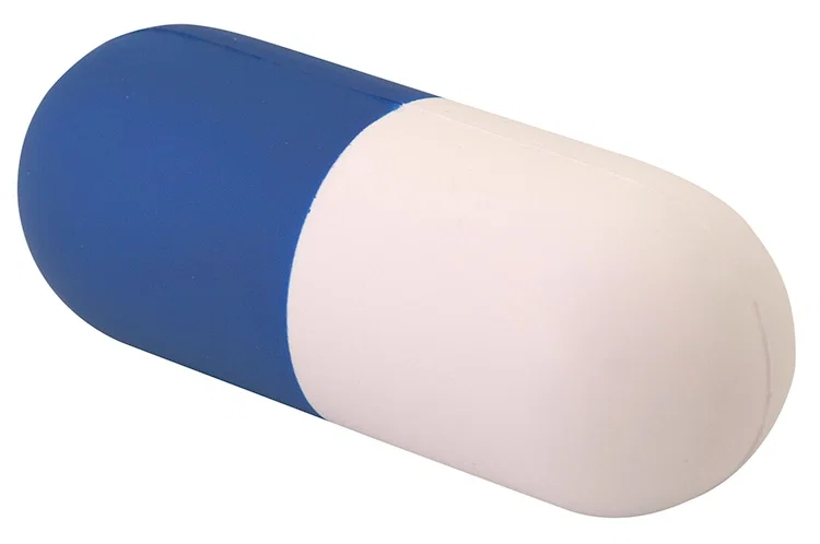 Custom Printed Capsule Stress Reliever — view 5