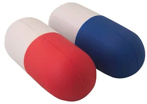 Custom Printed Capsule Stress Reliever