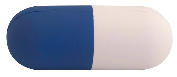 Custom Printed Capsule Stress Reliever — view 8