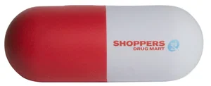 Custom Printed Capsule Stress Reliever