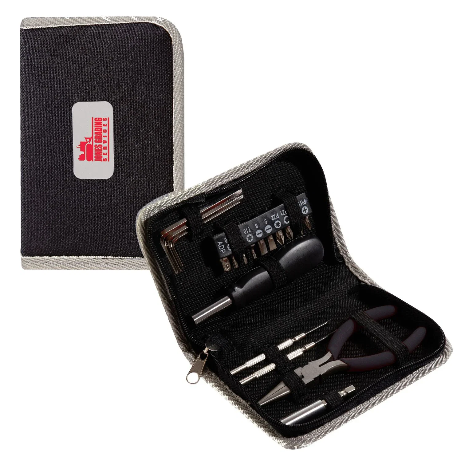 Custom Printed Captain Tool Set — Black — view 2