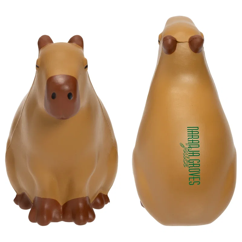 Polyurethane promotional stress reliever, another logo shape