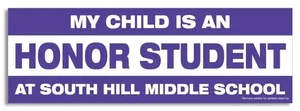 Car Sign Magnet 2-3/4 x 8-1/4