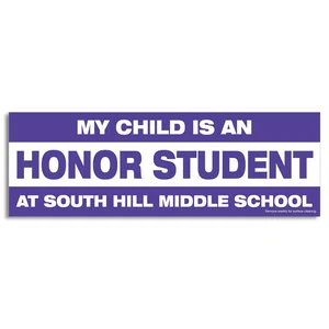 2-3/4 x 8-1/4 Inch Car Sign Magnet