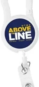 Carabiner Retractable Badge Reel with 24" Measuring Tape — view 6