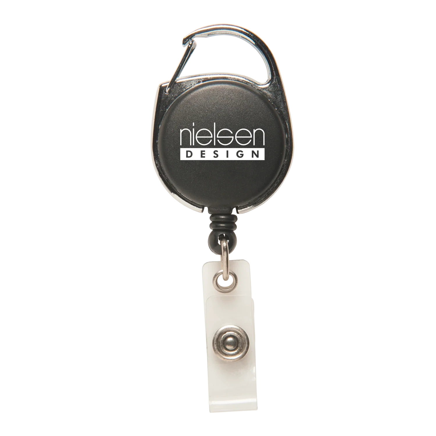 Carabiner Secure-A-Badge™