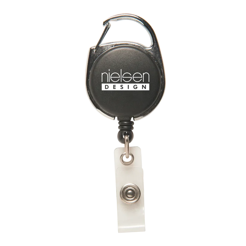Carabiner Secure-A-Badge™