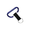 Customized Carabiner with Strap in Blue