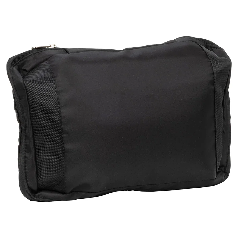 Caravan Expandable Polyester Travel Tote packed for a trip, lifestyle shot