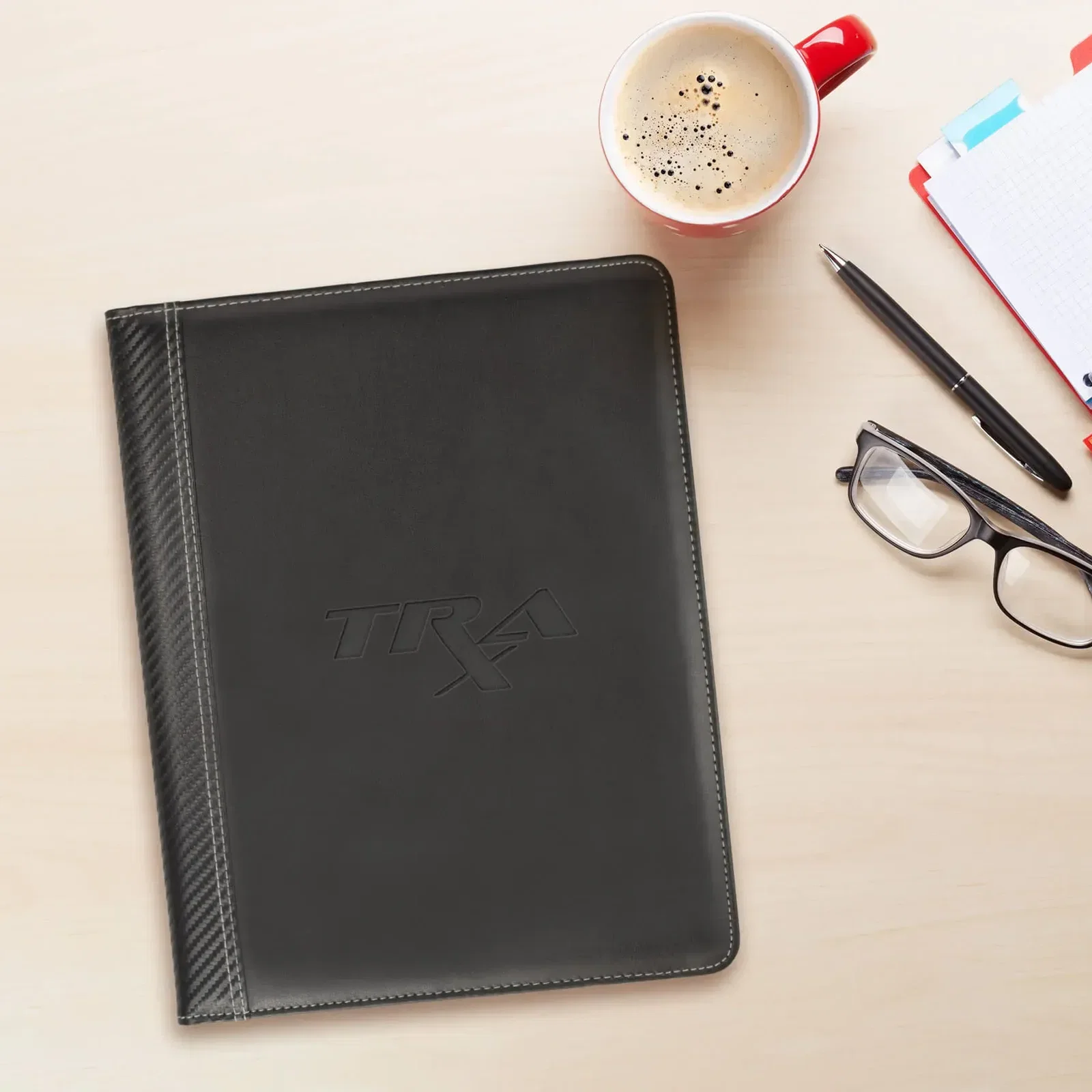 Custom Carbon Fiber Writing Pad — view 2