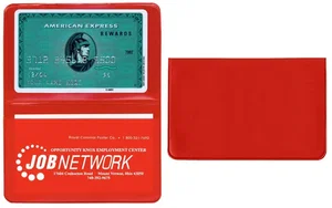 Personalized Clear Pocket Card Case