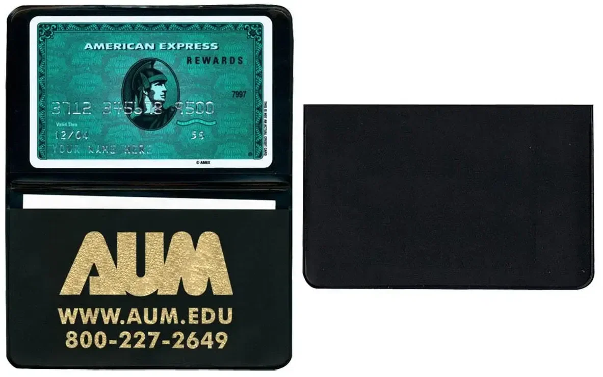 Personalized Clear Pocket Card Case — view 2