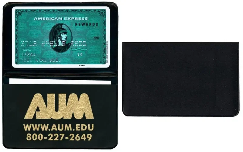 Personalized Clear Pocket Card Case — view 2