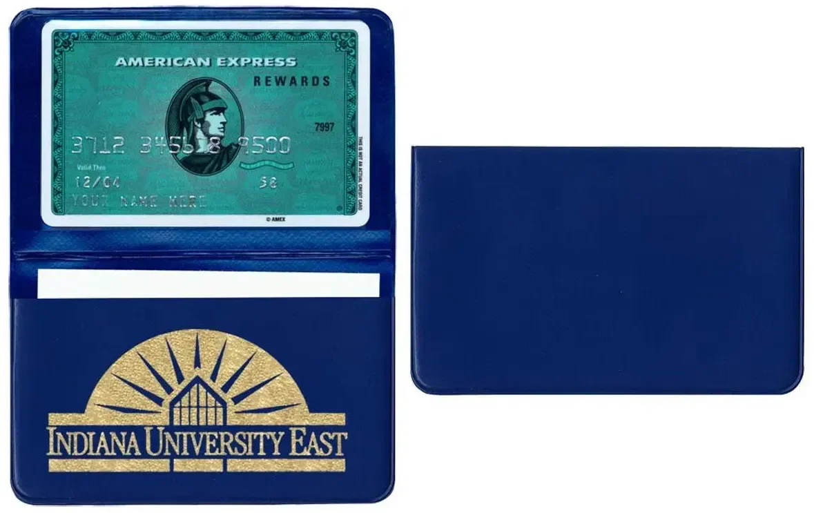 Personalized Clear Pocket Card Case — view 3