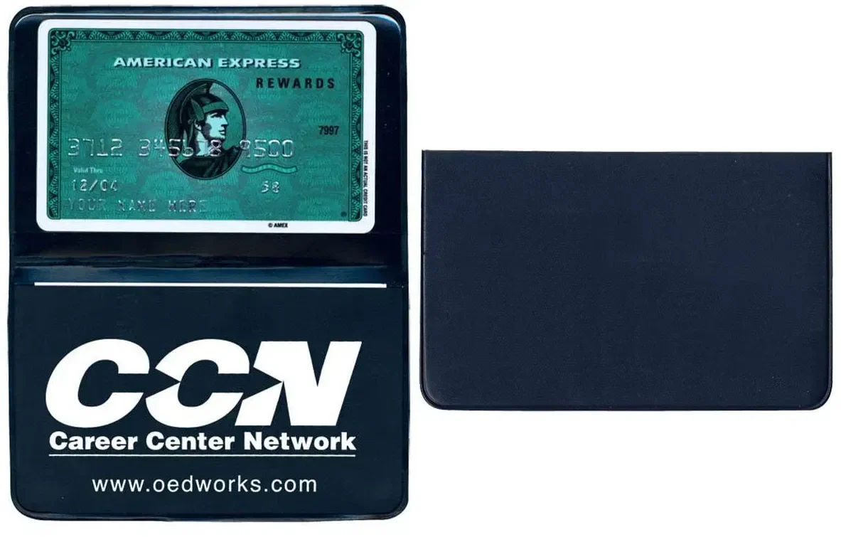Personalized Clear Pocket Card Case — view 4