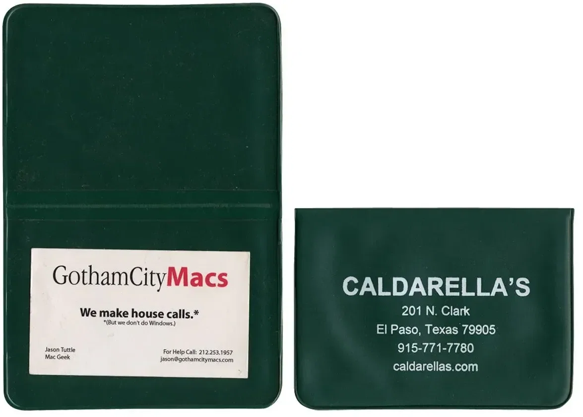 Customized 2-Pocket Card Case — view 4