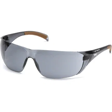 Carhartt Billings safety glasses with padded temples and UV protection, ANSI Z87.1 rated, front view