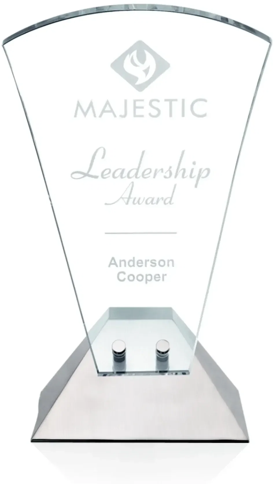 Carlyle Crystal Crescent Custom Award — view 4