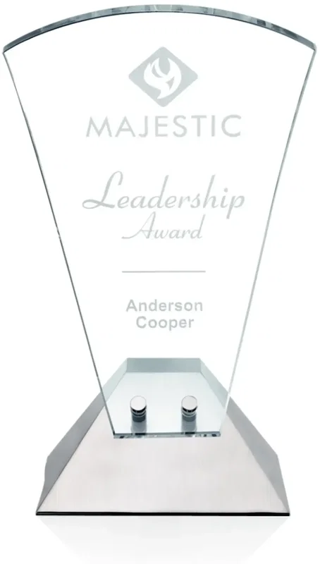 Carlyle Crystal Crescent Custom Award — view 4