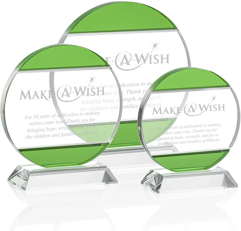 Customizable Crystal Carmichael Award β view 1
