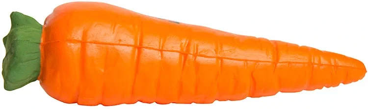 Imprinted Carrot Stress Reliever — view 2