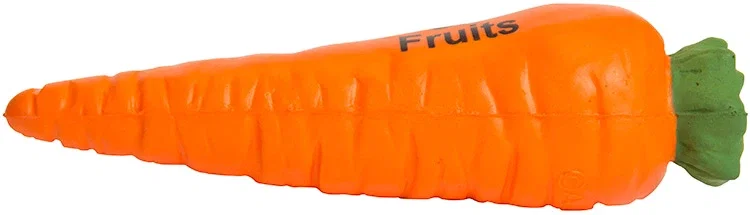 Imprinted Carrot Stress Reliever — view 5