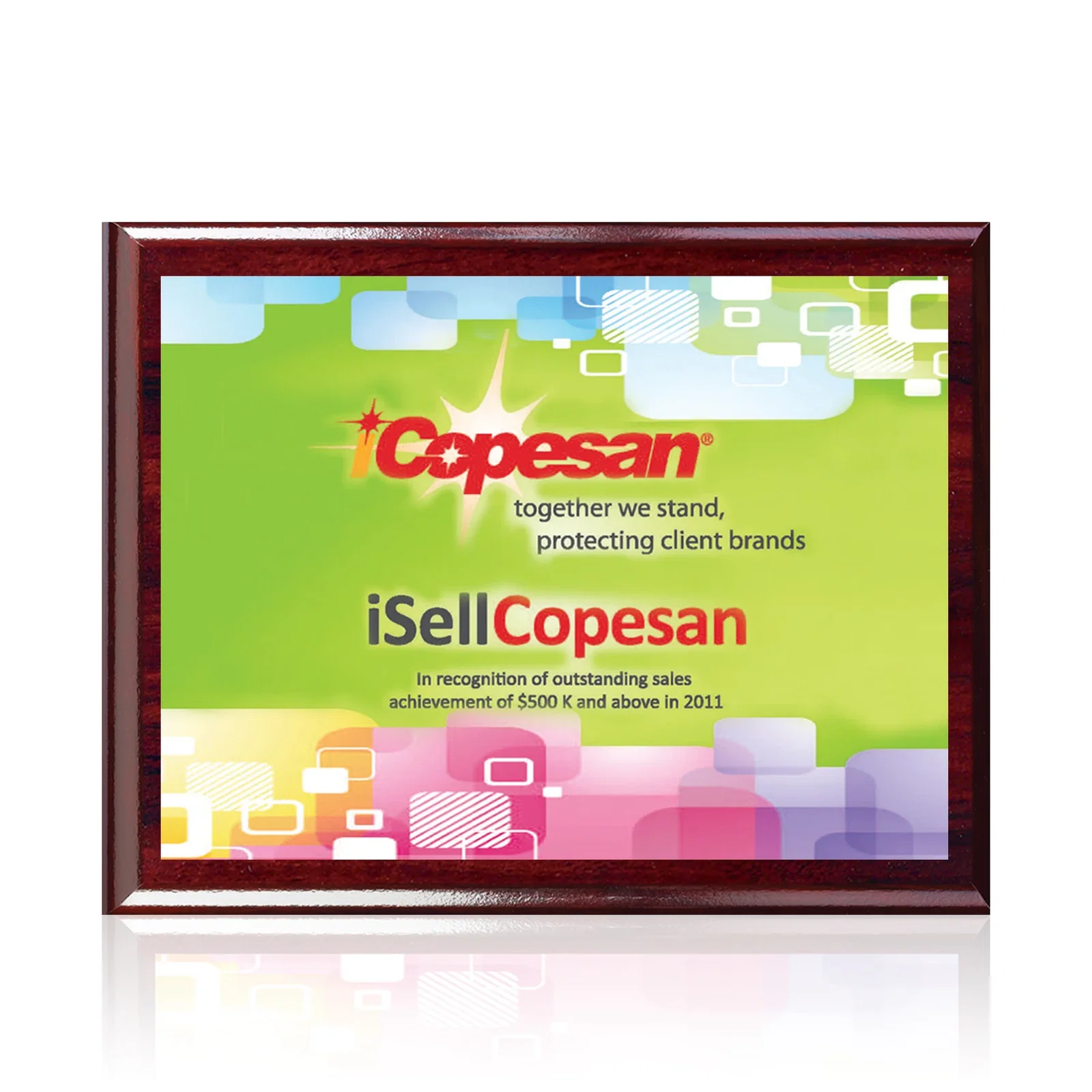 Custom Aluminum Sublimation Plaque, Heat-Fused in Full Color for graduation ceremonies
