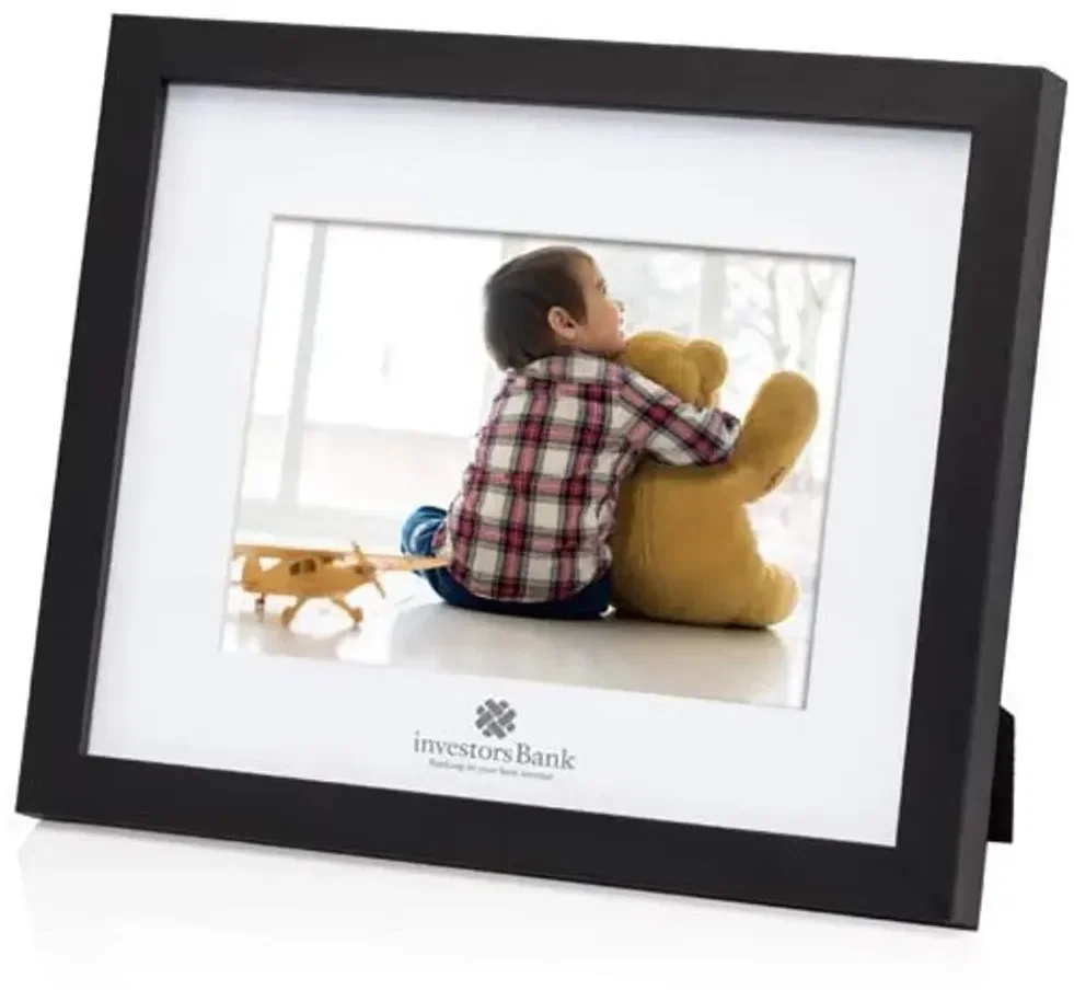 Customizable Elegant Black Tuxedo Wood Photo Frames for Corporate & Personal Gifts — view 2