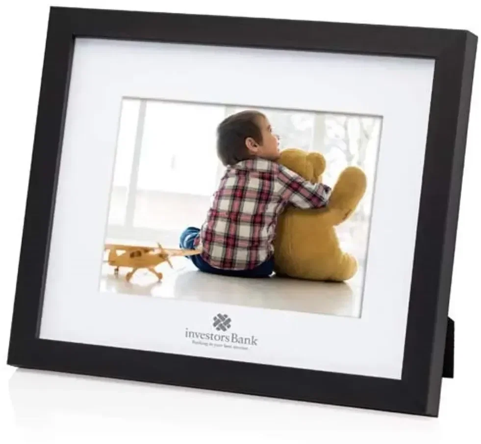 Customizable Elegant Black Tuxedo Wood Photo Frames for Corporate & Personal Gifts — view 3