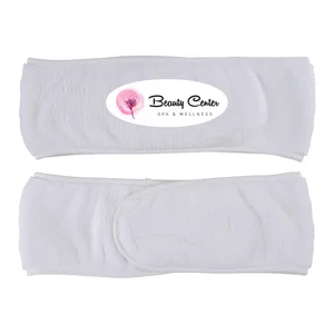 Microfiber Spa Head Wrap with Adjustable Velcro Closure