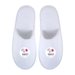 EVA Foam Spa Slippers with Heat-Transfer Toe Covers
