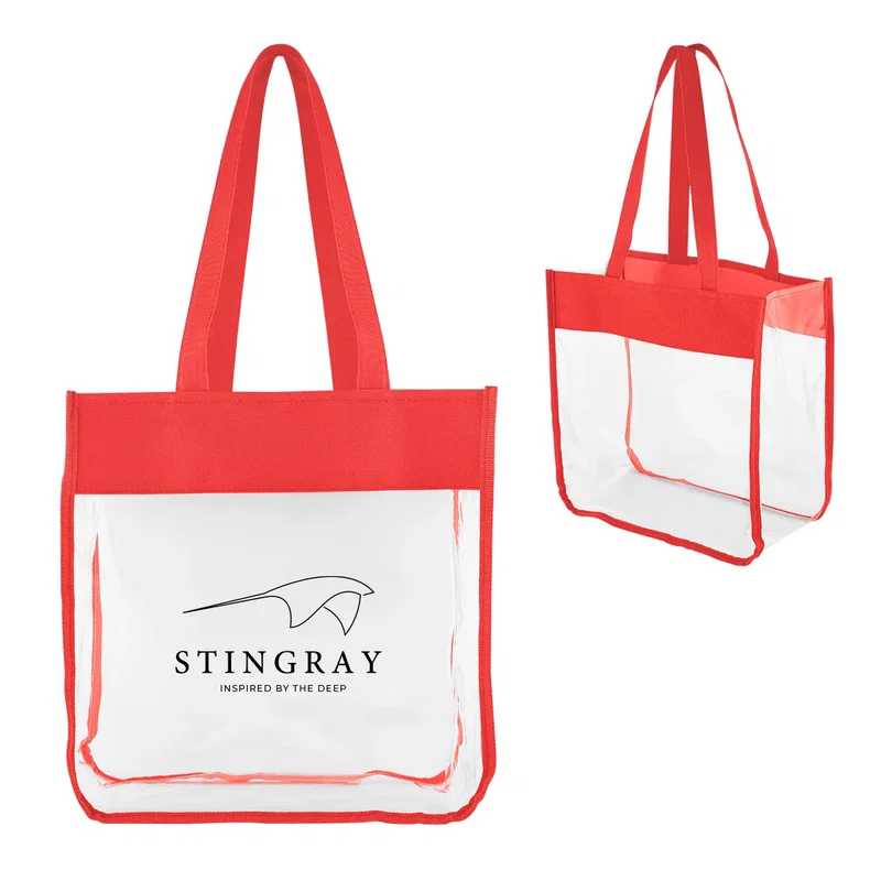Cassie Clear EVA Tote Bag — view 5