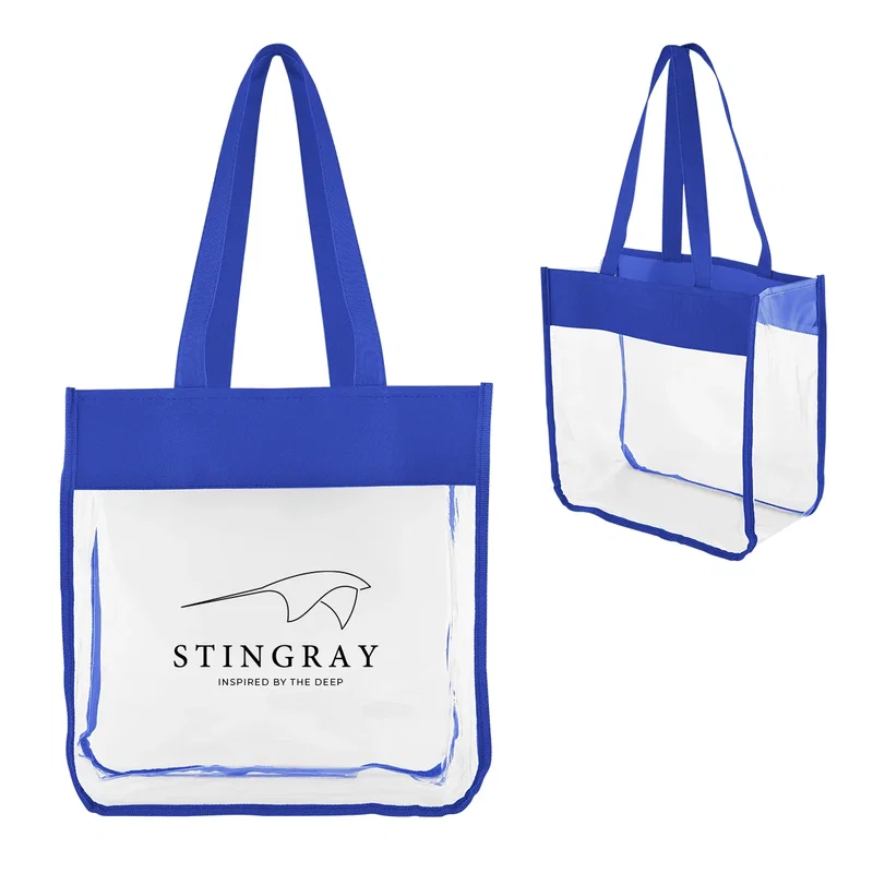 Cassie Clear EVA Tote Bag — view 6