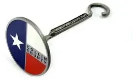 Personalized Cast Pewter Branding Iron β view 1