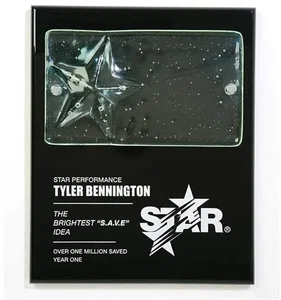 Cast Star Plaque