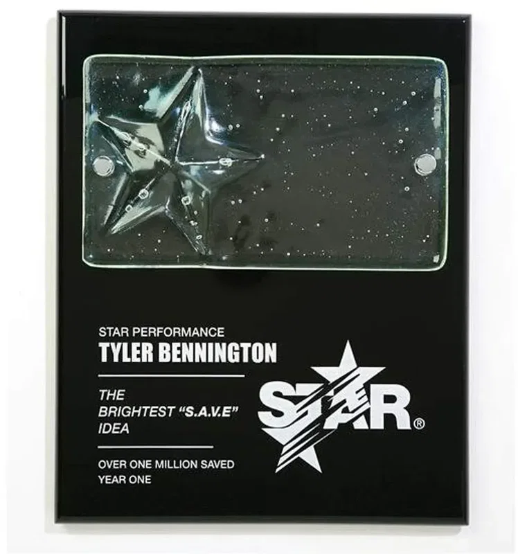 Cast Star Plaque β view 1