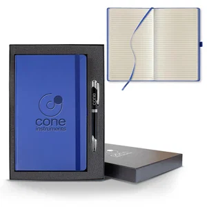 Castelli All Color Journal Gift Set, 5.25" x 8.38", 224-Page FSC Ivory, Deboss Imprint