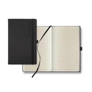 All Metal Ivory Page Journal, 5.25" x 8.38", 224 Pages with Gilt Edges