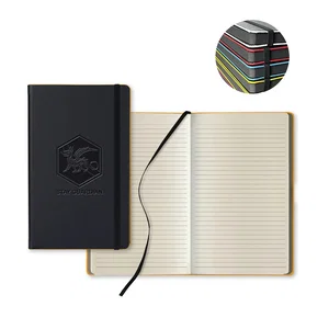 Castelli Black Laser 224-Page Journal, Debossed