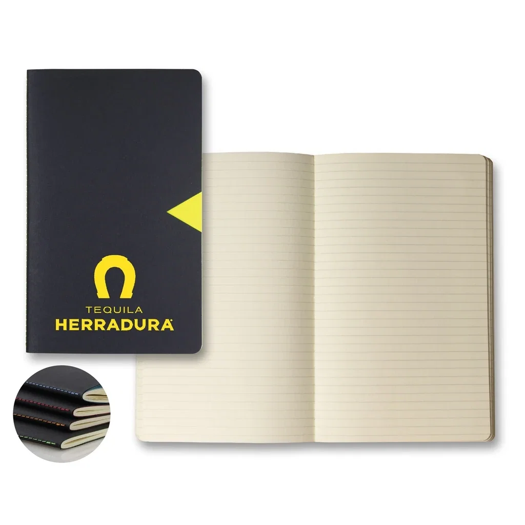 Imprinted Black Ivory Notch Mid Size — Jacket Color: Die Cut Yellow — view 7