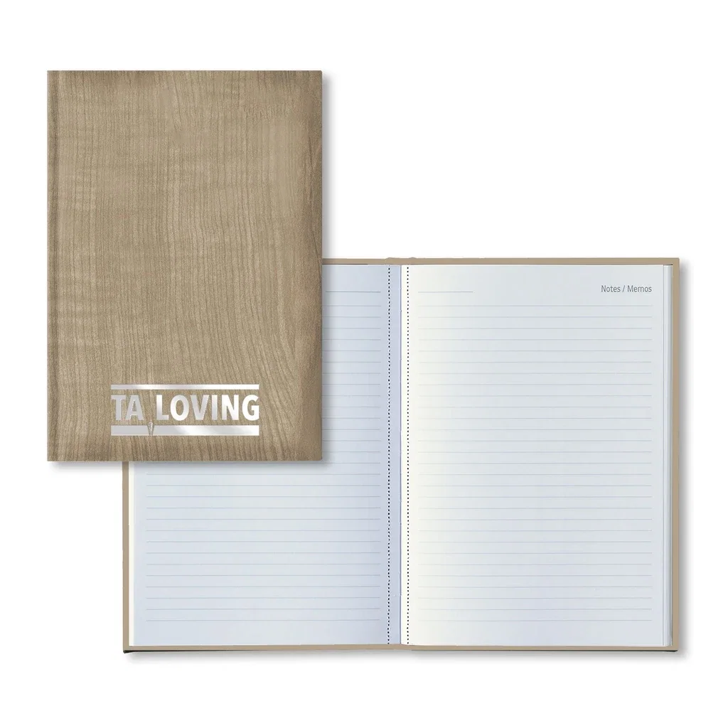 Castelli Cervino Medio Lined White Perf Page Notes & Memos Journal — Jacket Color: Sand