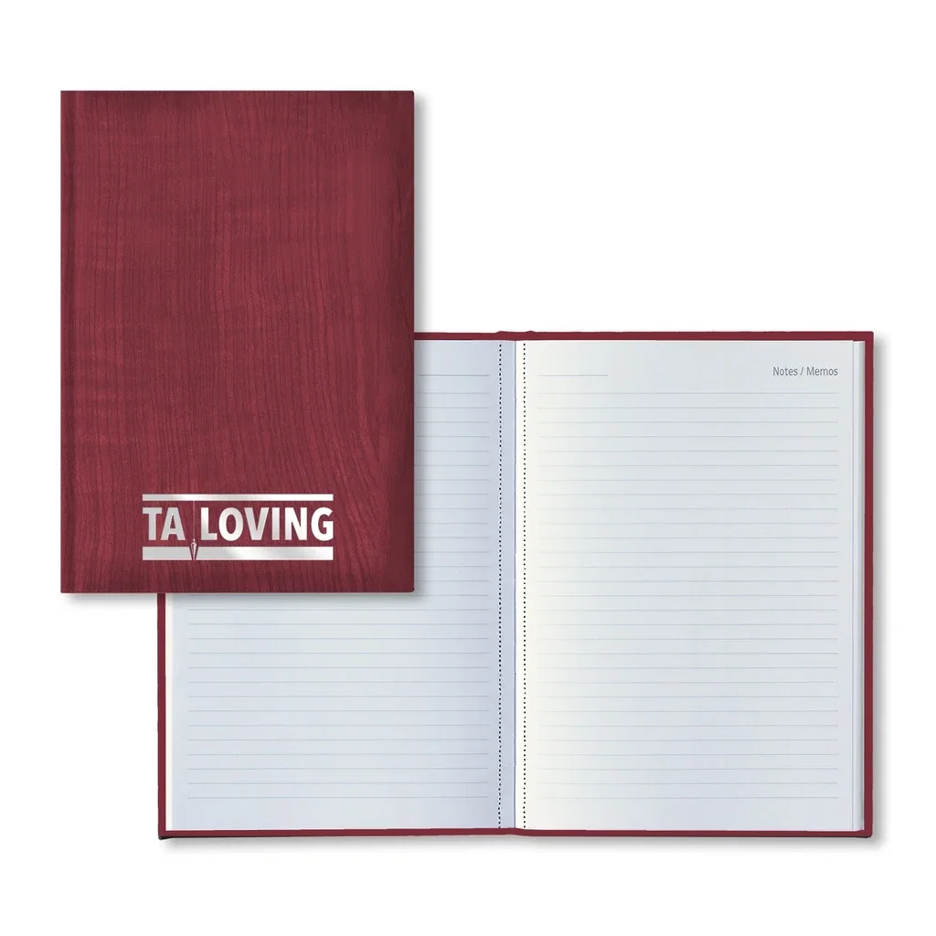 Castelli Cervino Medio Lined White Perf Page Notes & Memos Journal — Jacket Color: Red — view 4
